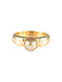 Ring 53 Fine golden pearl ring 58 Facettes 398