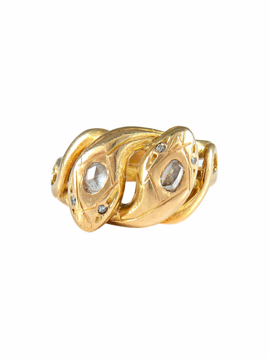 Bague Bague Serpents XIXe 58 Facettes 426