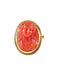 Brooch 19th century brooch in yellow gold and coral cameo 58 Facettes 302.2
