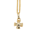 LALAOUNIS necklace Chain and cross pendant in yellow gold 58 Facettes 735