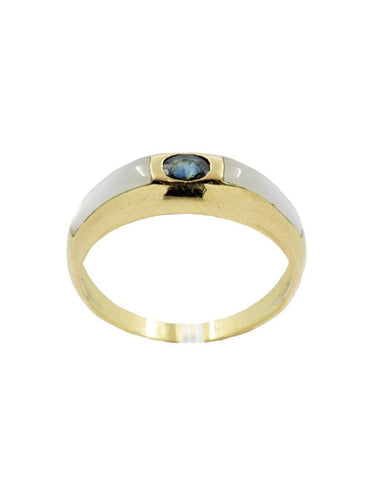 Bague 55 Bague nacre et spinelle 58 Facettes 27411