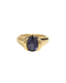 Bague 52 Bague Or jaune Iolite 58 Facettes 00163CN