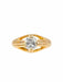 Bague 52 Bague ancienne jonc diamant 58 Facettes 21-005-48