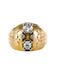 Bague 54 Bague boule duo de diamants 58 Facettes 20-170-52