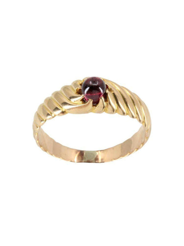 Bague BAGUE JONC GRENAT MODERNE 58 Facettes 044421