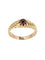 Bague BAGUE JONC GRENAT MODERNE 58 Facettes 044421