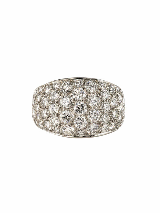 Bague 52 Bague jonc platine diamants 58 Facettes 19-377-52