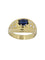 Bague BAGUE MODERNE SAPHIR ET DIAMANTS 58 Facettes 045021