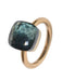 Ring Nudo XL ring in London blue topaz 58 Facettes