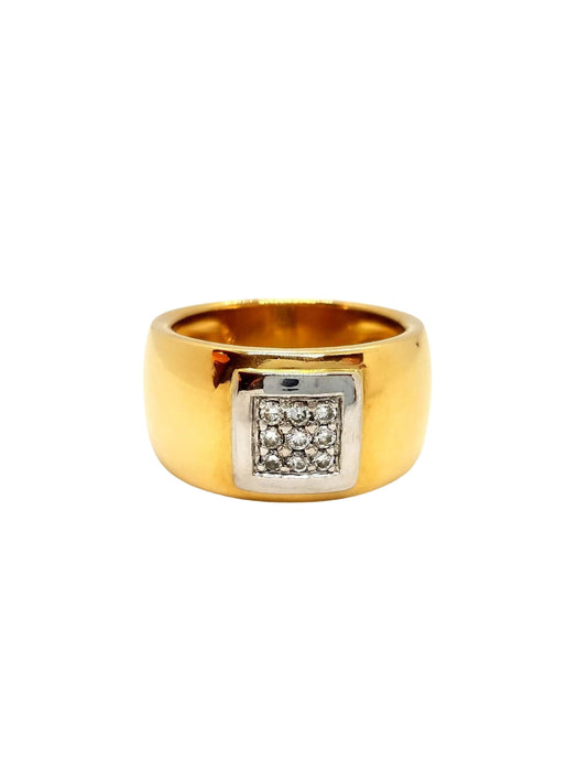 Bague 54 Bague Or jaune Diamant 58 Facettes 807675CN