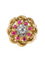 Bague 50 Bague rétro diamants rubis et fils d'or entrelacés 58 Facettes 20-155-49