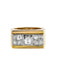 Bague 52 Bague tank diamants 58 Facettes 19-323-52