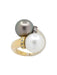 Ring YOU AND ME PEARL AND DIAMOND RING 58 Facettes 039241