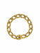 Bracelet Vintage gold chiseled curb bracelet 58 Facettes 17-311