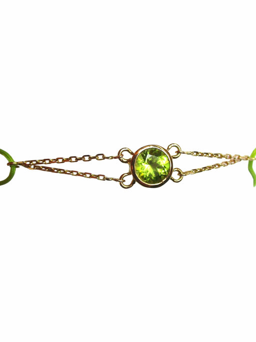 Bracelet Bracelet “Les Petits Acrostiches” peridot 58 Facettes