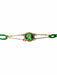 Bracelet Bracelet “Les Petits Acrostiches” Green Tourmaline 58 Facettes