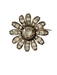 Old Cut Diamond Flower Brooch 58 Facettes 1067847