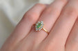 Bague Bague Marquise Emeraude Oxydes 58 Facettes Ref1874