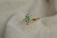 Bague Bague Marquise Emeraude Oxydes 58 Facettes Ref1874