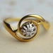 Bague Bague tourbillon 2 Ors Diamant 58 Facettes Ref1921