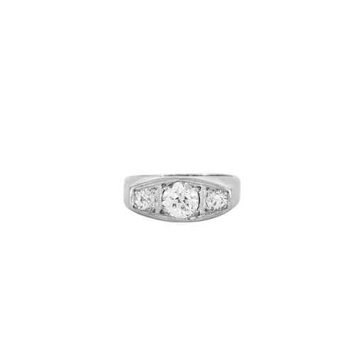 Ring 49.5 Trilogy Diamond Ring 58 Facettes 1935