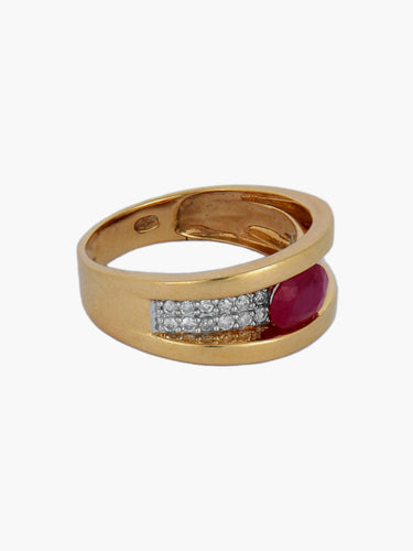 Bague Bague Rubis et diamants 58 Facettes