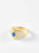 Bague 52 Bague saphir cabochon or jaune et diamants 58 Facettes 812