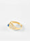 Bague 52 Bague saphir cabochon or jaune et diamants 58 Facettes 812