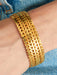 Bracelet Yellow gold braided mesh bracelet 58 Facettes 841