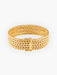 Bracelet Yellow gold braided mesh bracelet 58 Facettes 841