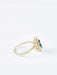 Ring 58 Marquise ring in white gold, sapphire and diamonds 58 Facettes 921