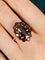 Bague 56 Bague Vintage grenats 58 Facettes 735