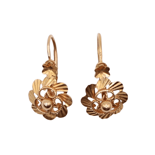 Boucles d'oreilles Dormeuse en or jaune 58 Facettes