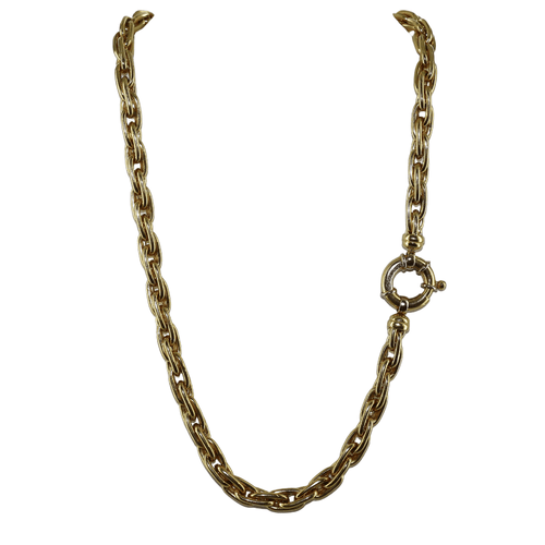 Collier Collier Or jaune en maille 58 Facettes