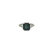 Ring 51.5 Green Sapphire Diamond Ring 58 Facettes
