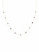 Collier COLLIER OR MODERNE ET GRENAT 58 Facettes 040921