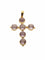 Pendentif Croix améthystes 58 Facettes 25171