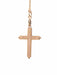 Pendentif Croix formant reliquaire en or rose 18K (750°/00) gravée sur le dessus de la mention "MISSION 1824" 58 Facettes 762902