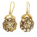 Dalmatian earrings, about 1830 58 Facettes