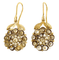 Boucles d'oreilles Dalmatian earrings, about 1830 58 Facettes