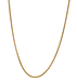 Curb chain necklace in 18k yellow gold 58 Facettes
