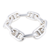 Bracelet Hermès anchor chain curb bracelet 58 Facettes 8400