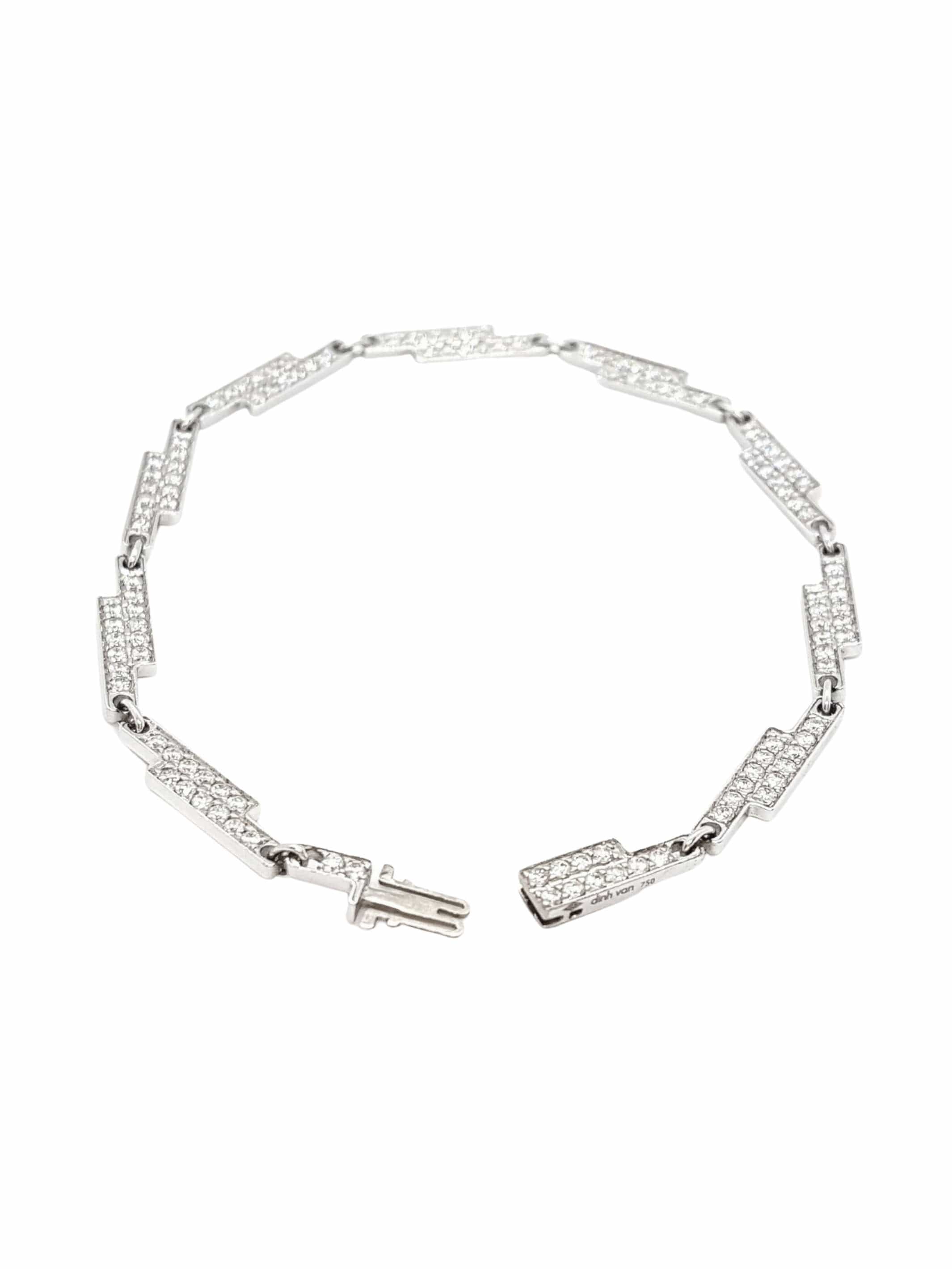 Bracelet Vintage En Argenté – Style Années 70 (seventies) – État Très Bonne Condition – Sans Marque