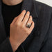 Ring 51 Toi & Moi Ring Pearls Diamonds 58 Facettes DV0166-1