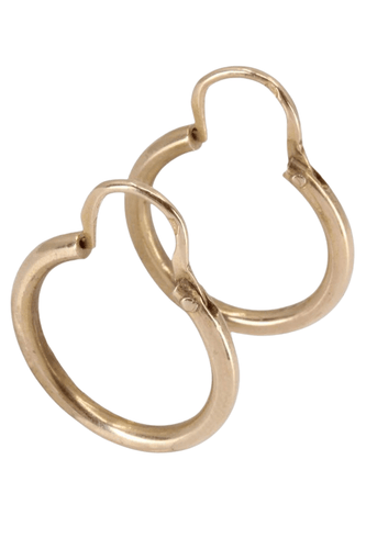 Boucles d'oreilles Créoles modernes 58 Facettes 079111