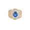 Bague Bague Vintage Saphir Diamants 58 Facettes 1