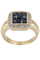 Bague BAGUE MODERNE SAPHIRS ET DIAMANTS 58 Facettes 056051