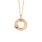 Collier Collier Double Cercle Diamant 58 Facettes 002.987