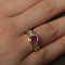Bague Bague rubis et diamants 58 Facettes