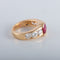 Bague Bague rubis et diamants 58 Facettes